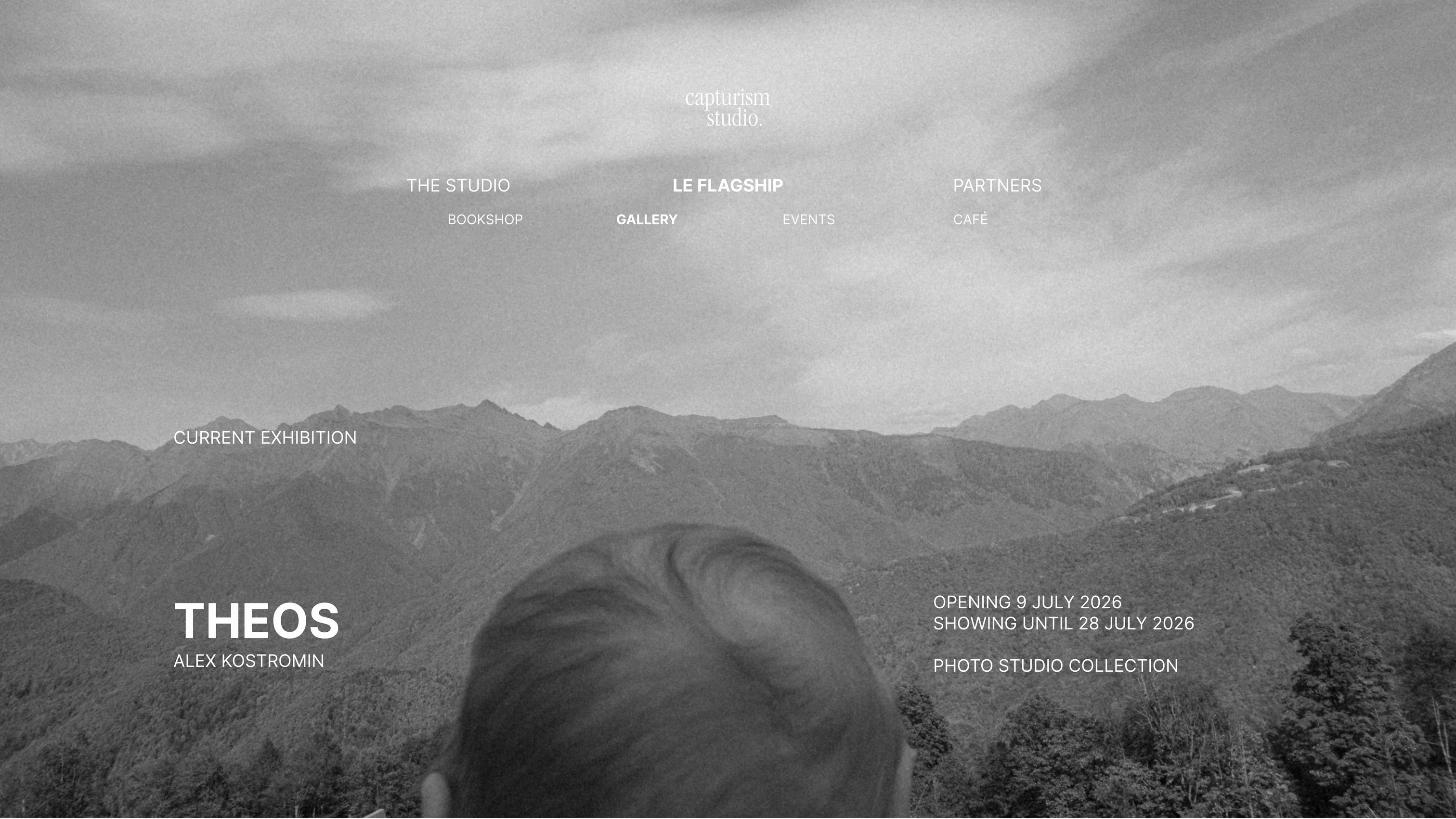 Gallery — current exhibition THEOS by Alex Kostromin