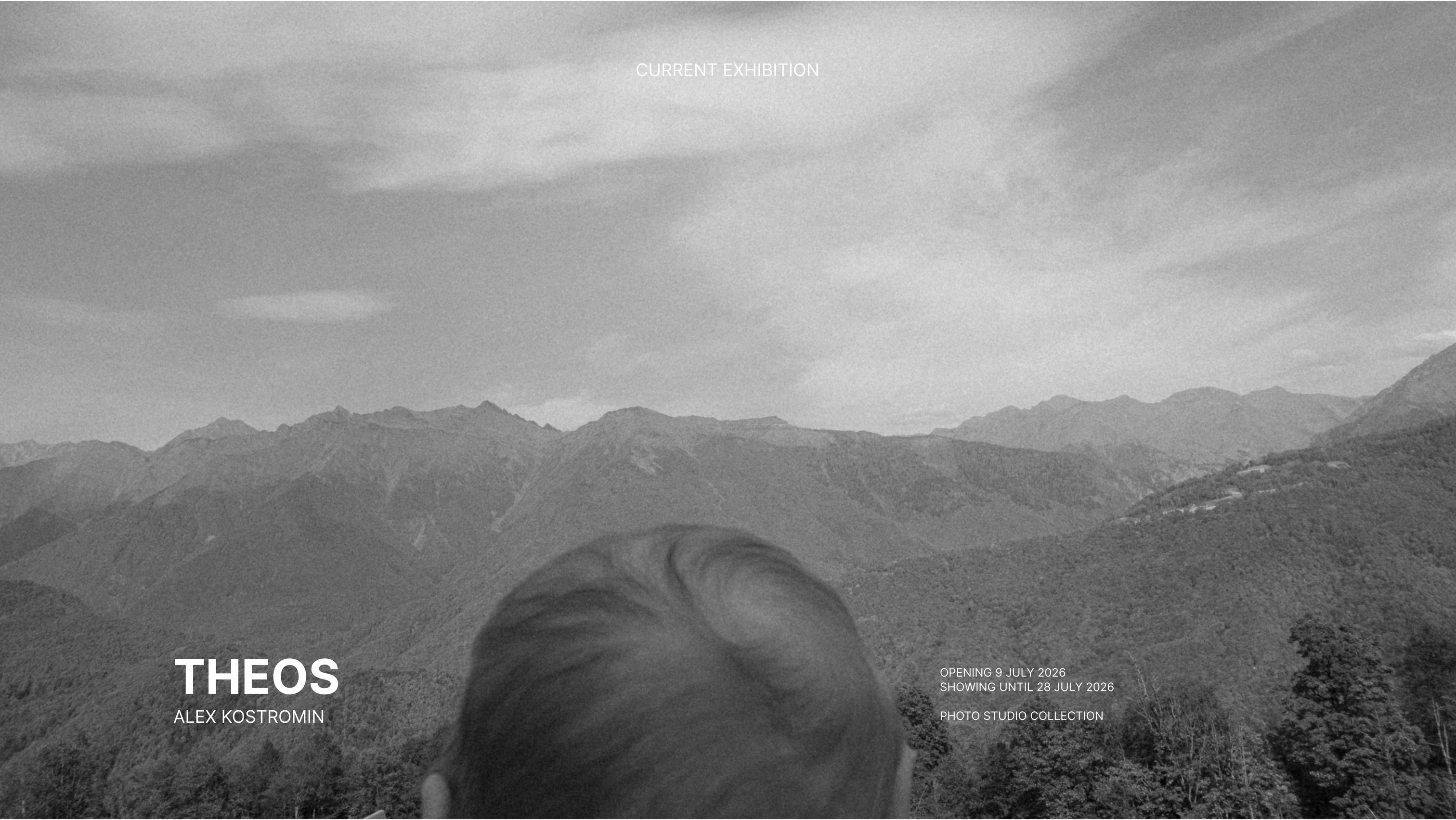 Current exhibition — THEOS by Alex Kostromin